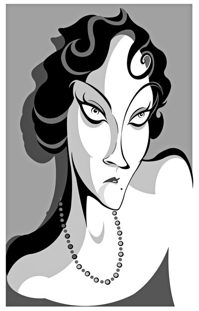 Gloria Swanson, 2018 von Neale Osborne